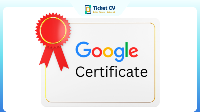 google certificate list